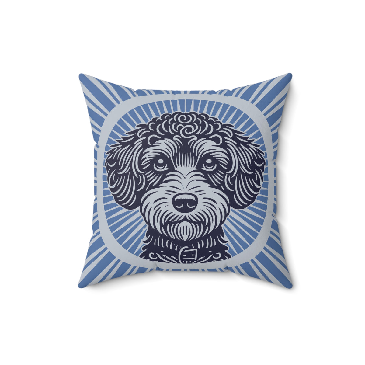 Schnoodle Pillow — 16" × 16"