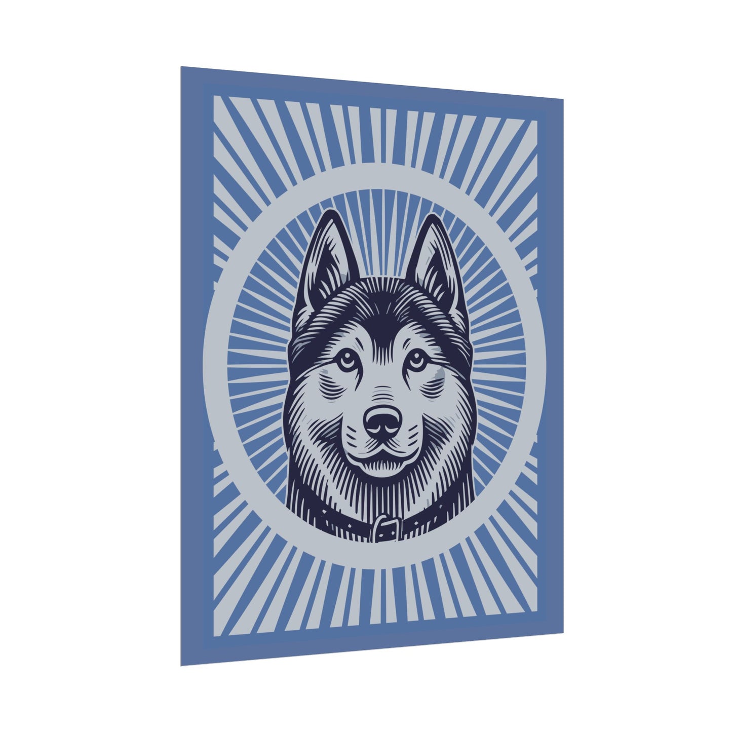 Norwegian Elkhound Art Print