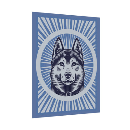 Norwegian Elkhound Art Print