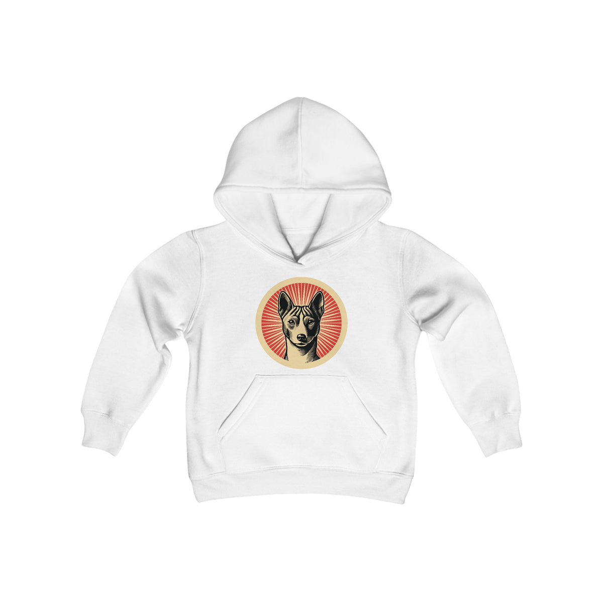 Basenji Kids Hoodie — XL
