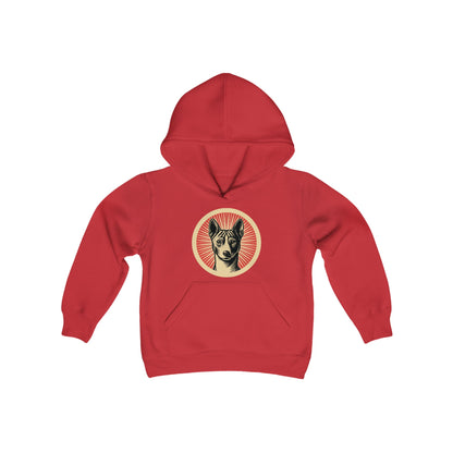 Basenji Heavy Hoodie for Kids