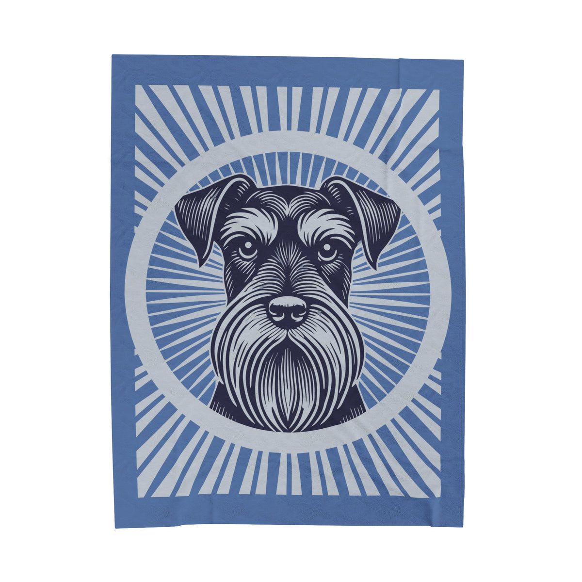 Standard Schnauzer Blanket — 60" × 80"