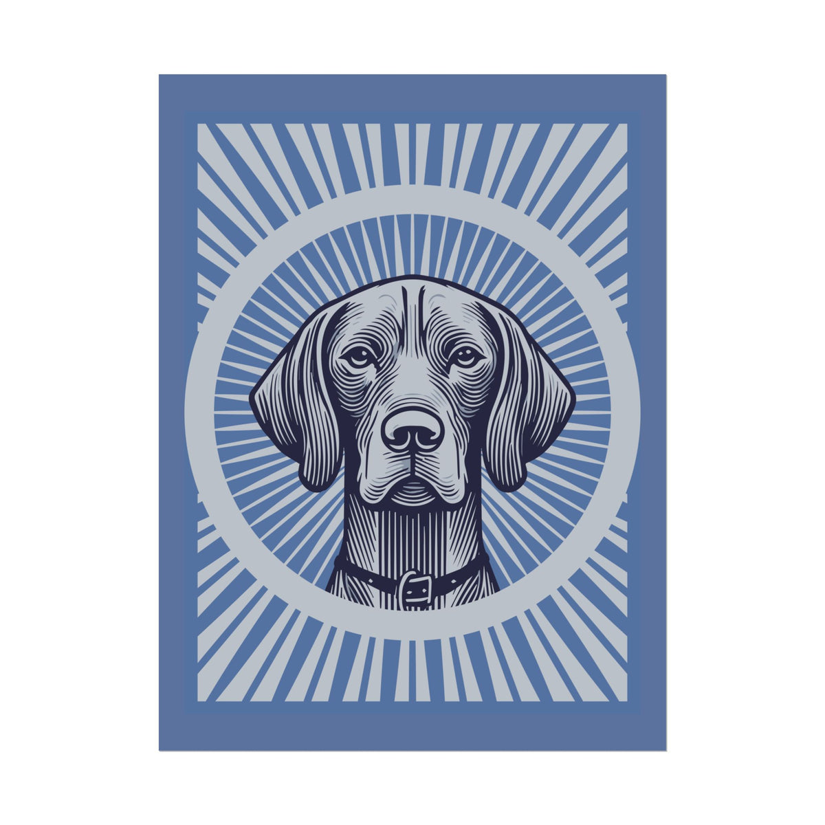 Vizsla Art Print — 18″ x 24″ (Vertical)
