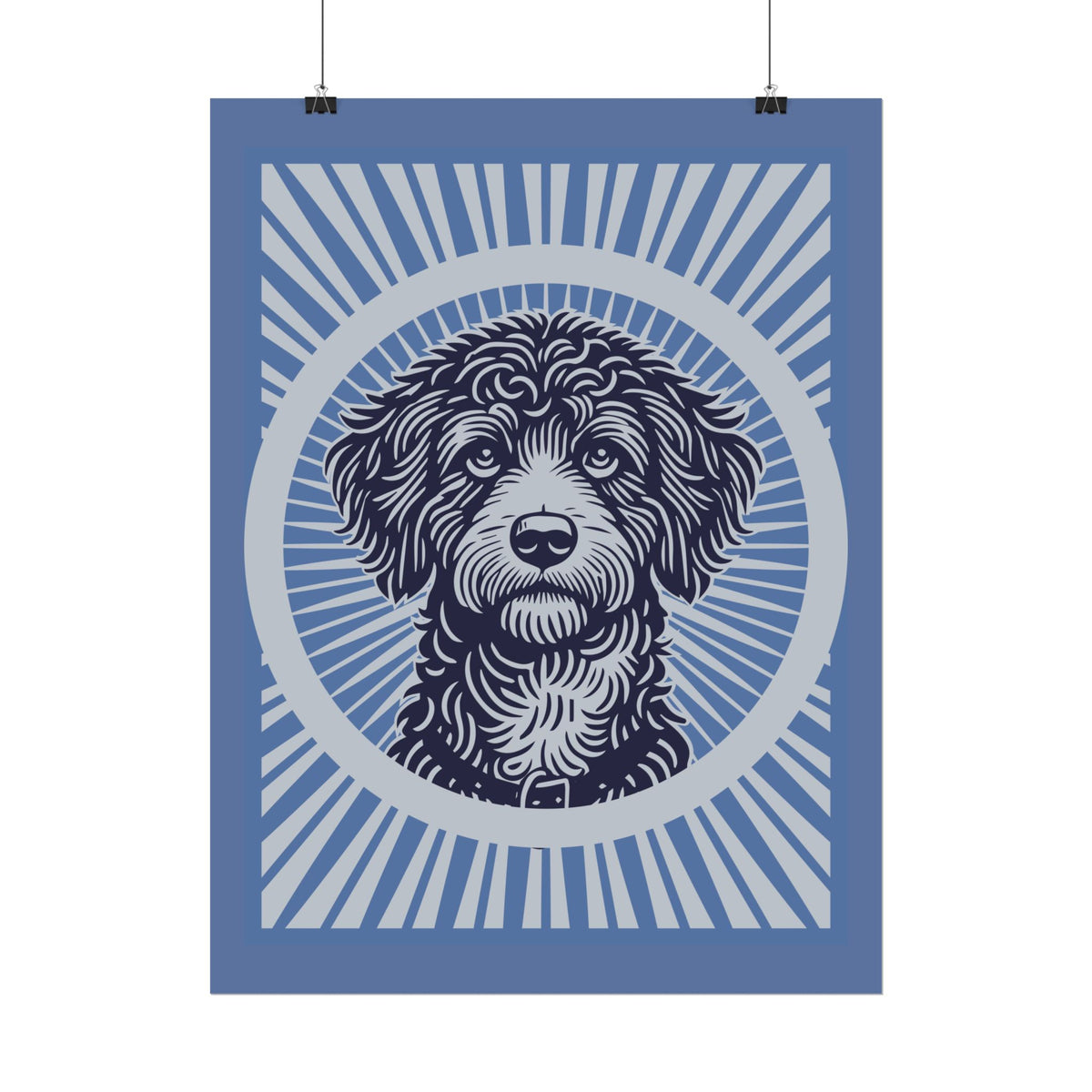 Bordoodle Art Print — view 8