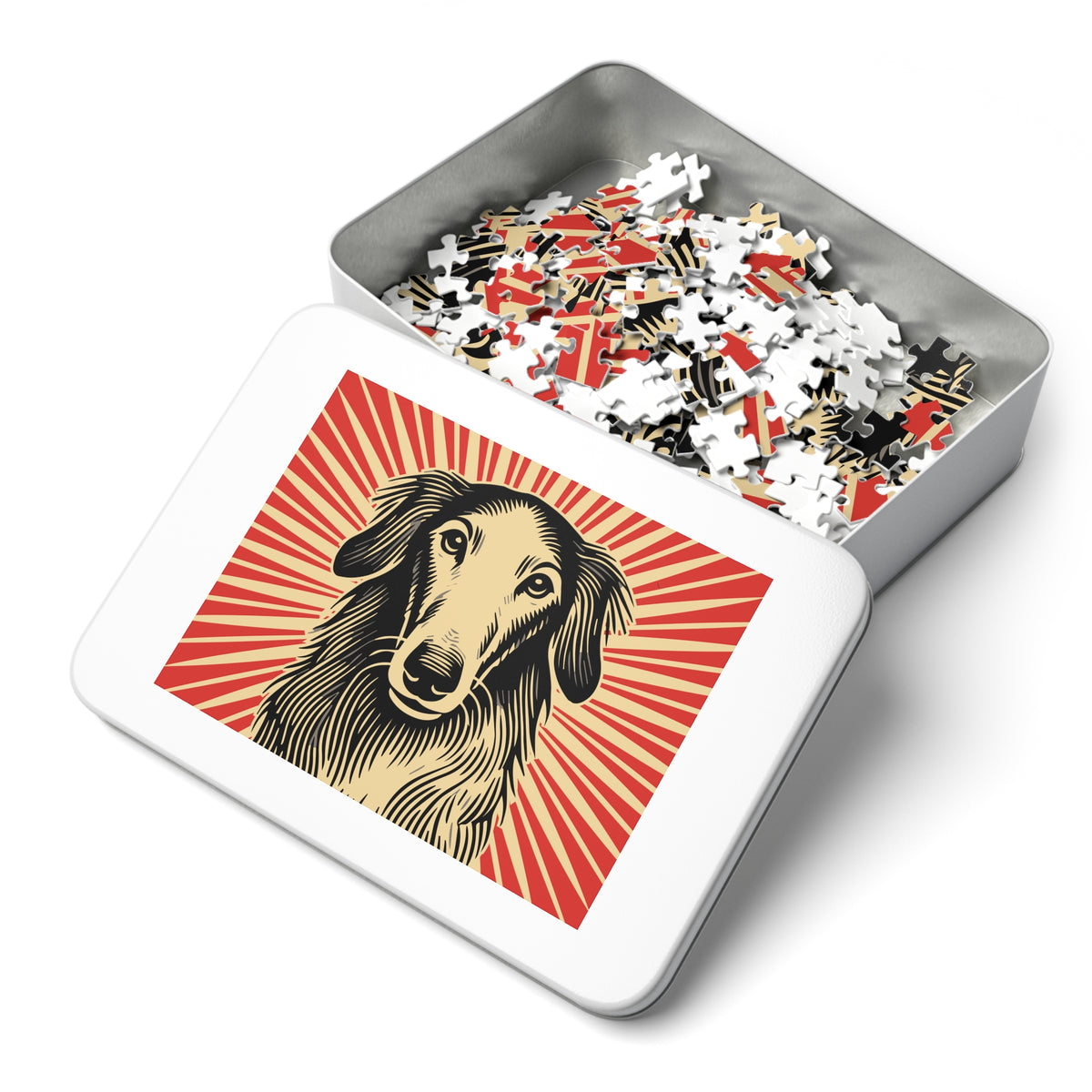 Borzoi Jigsaw Puzzle — view 3