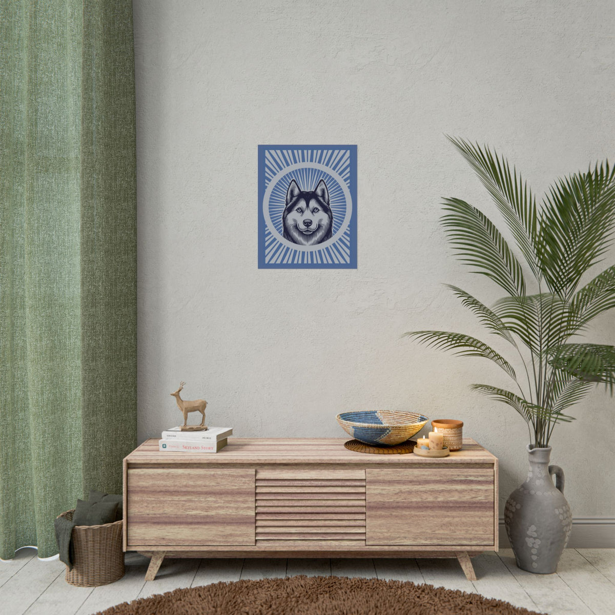 Siberian Husky Art Print — view 7