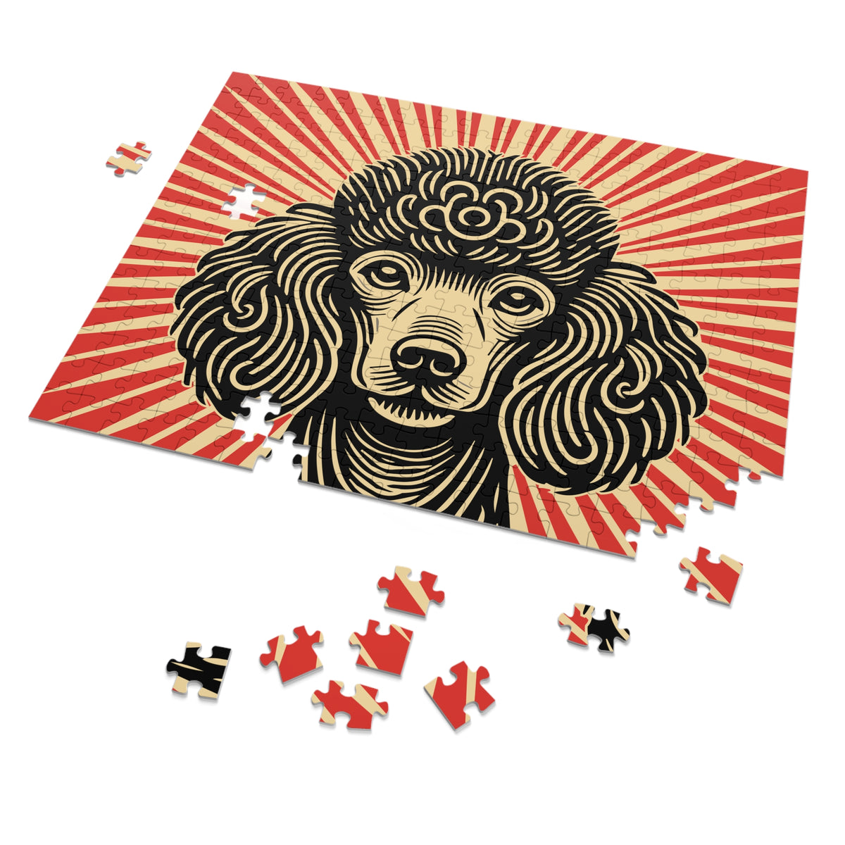 Poodle Jigsaw Puzzle — view 2