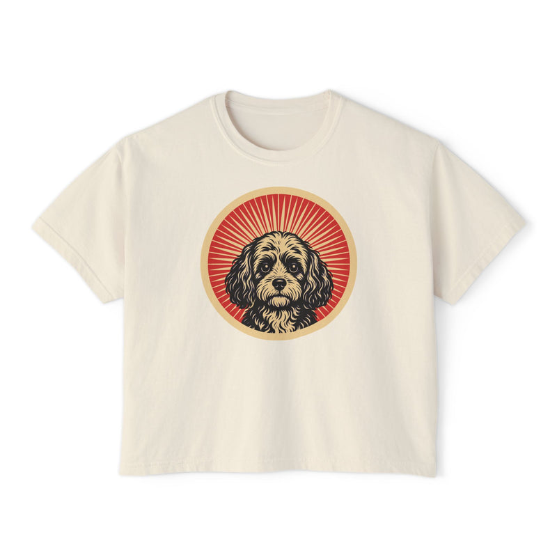 Cavapoo Boxy Tee