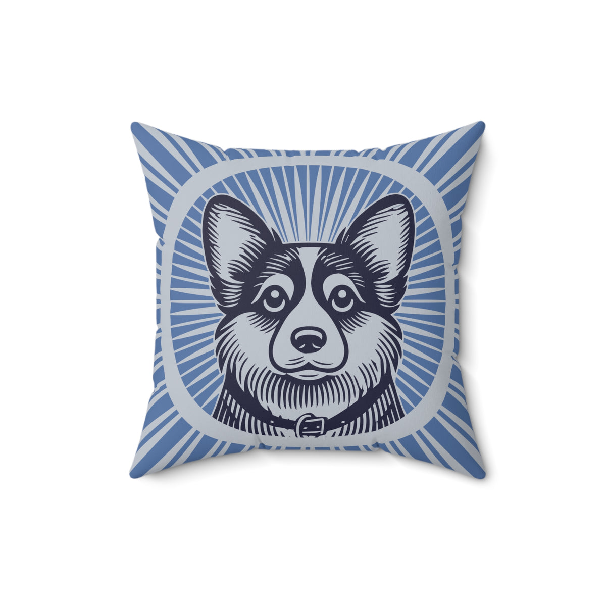 Corgipoo Pillow — 16" × 16"