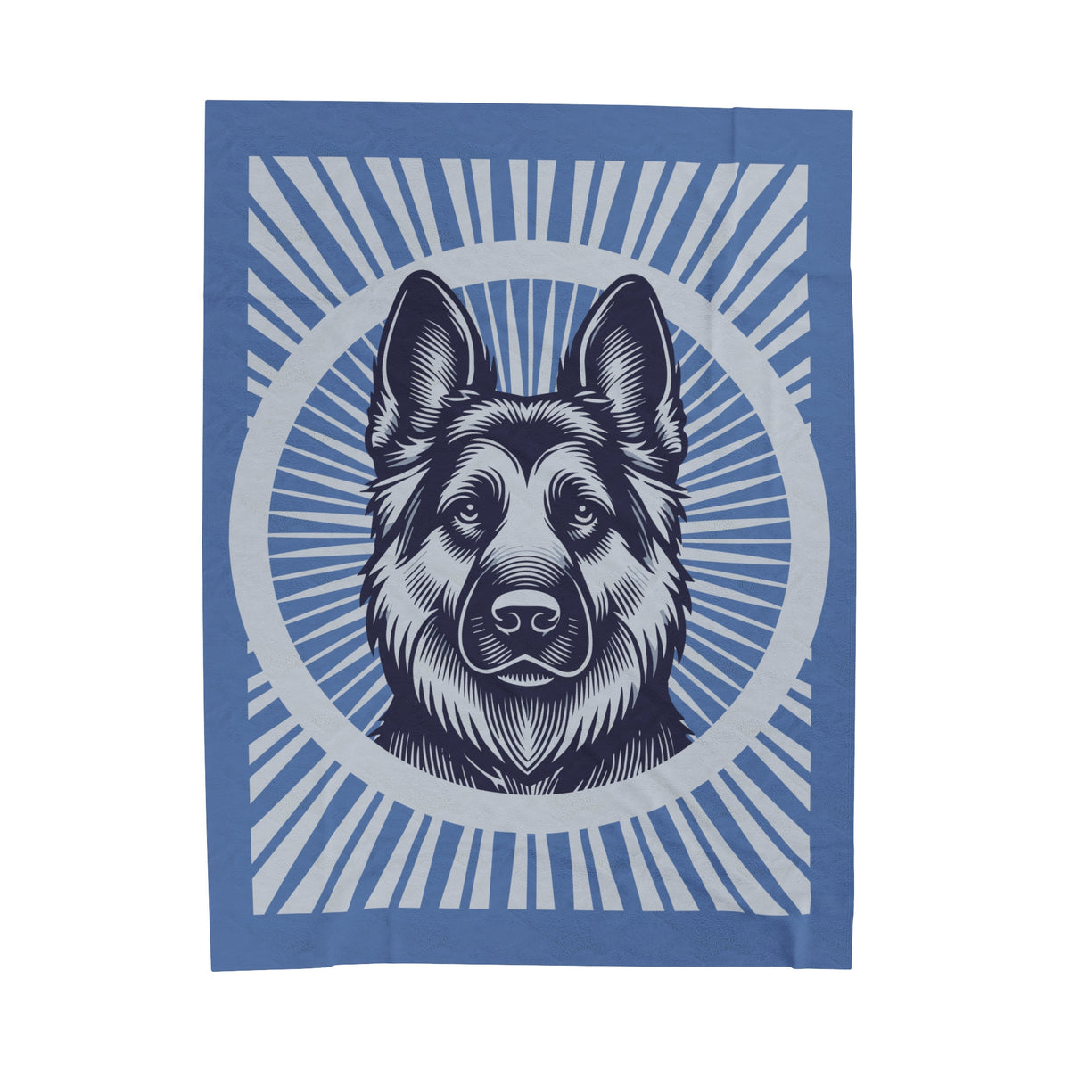German Shepherd Blanket — 60" × 80"