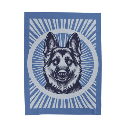 German Shepherd Blanket