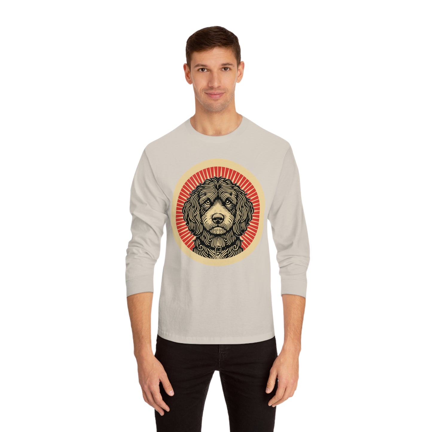 Aussiedoodle Long Sleeve Tee for Adults