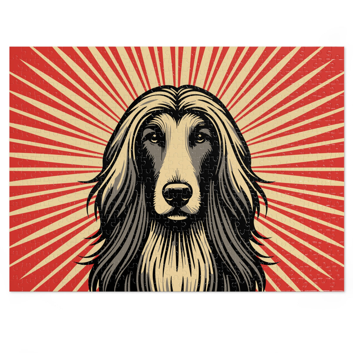 Afghan Hound Jigsaw Puzzle — 20.5" × 15" (500 pcs)