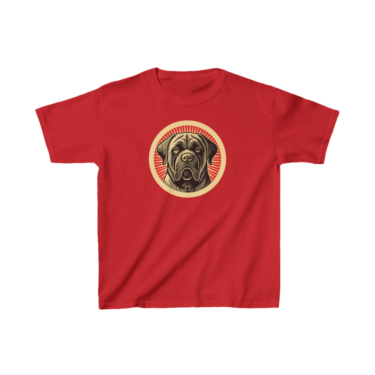Mastiff Kids Tee — Red