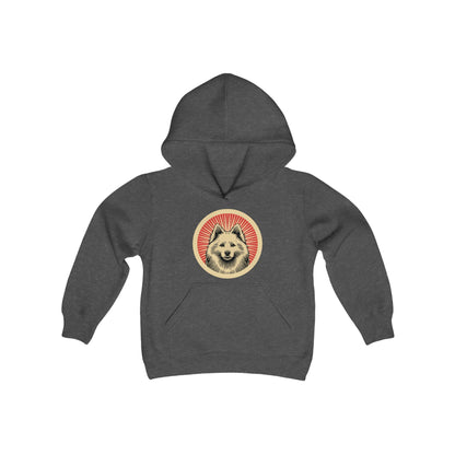 American Eskimo Dog Heavy Hoodie for Kids
