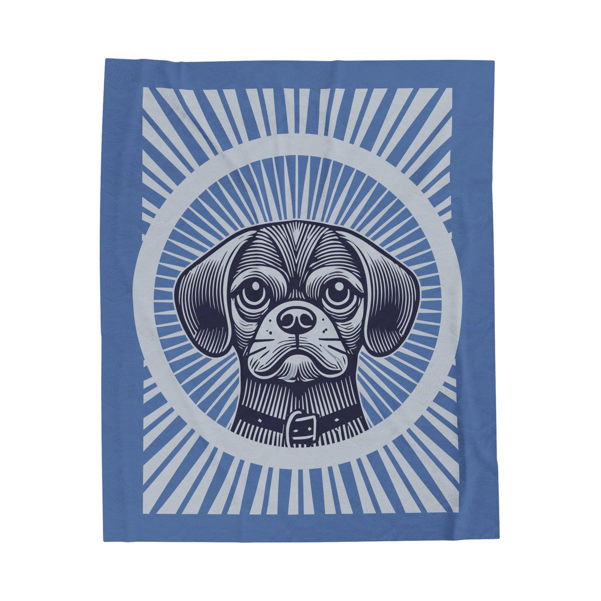 Puggle Blanket — 50" × 60"