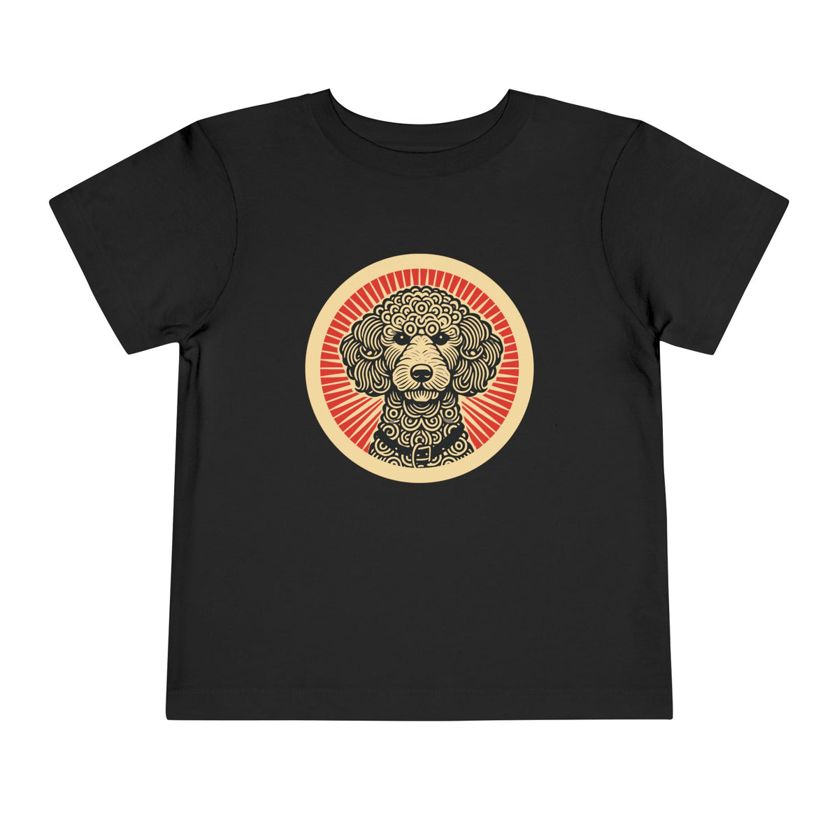 Doodle Toddler Tee — Black