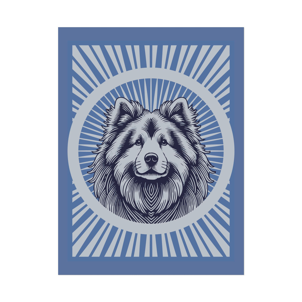 Eurasier Art Print — 24" x 32" (Vertical)