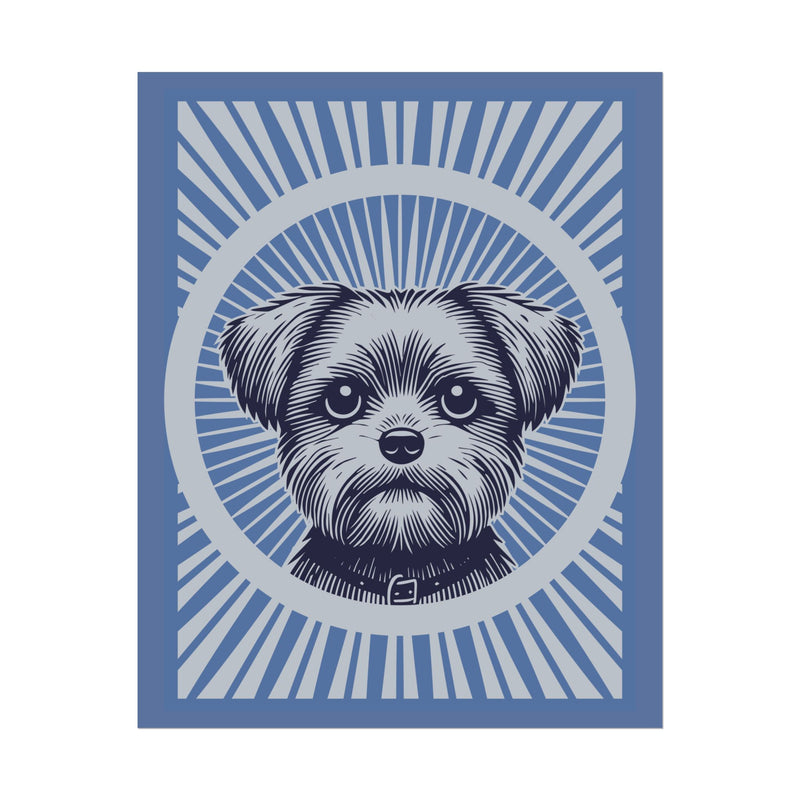 Shorkie Art Print