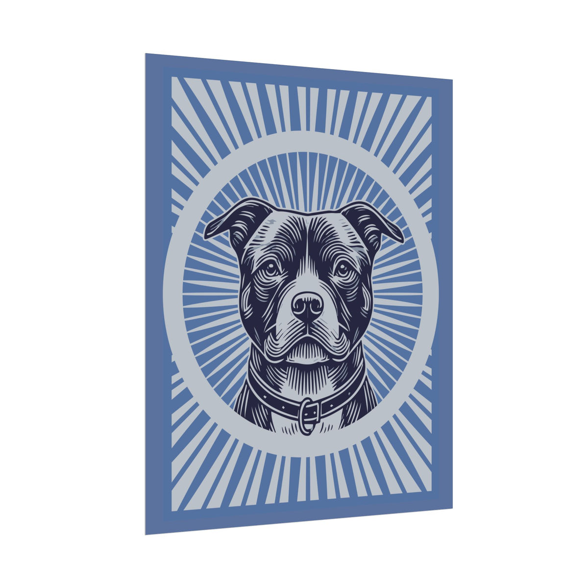 American Staffordshire Terrier Art Print — view 6