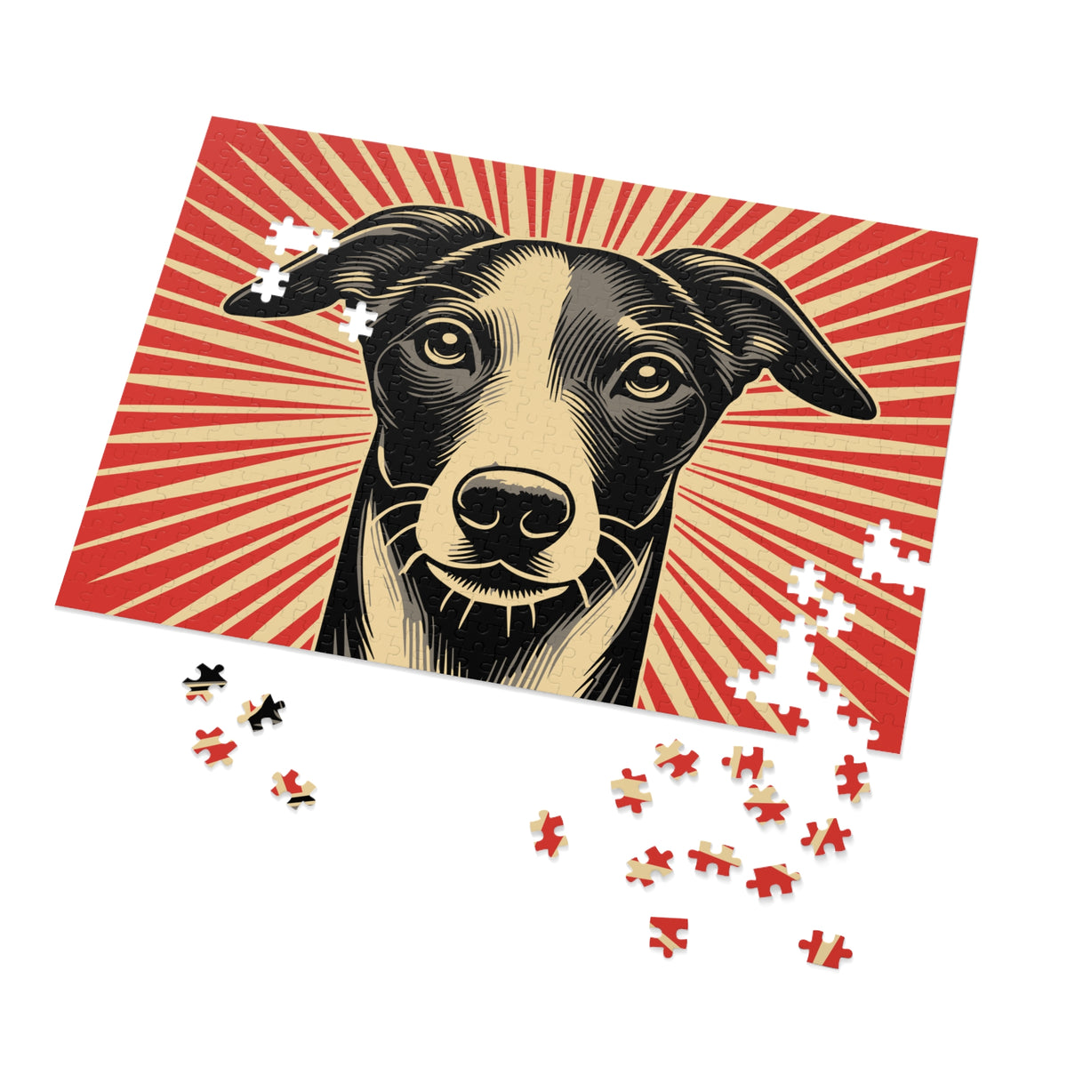 Whippet Jigsaw Puzzle — view 6