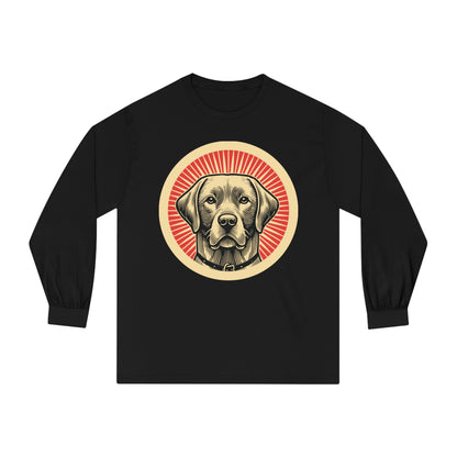 Labrador Retriever Long Sleeve Tee for Adults