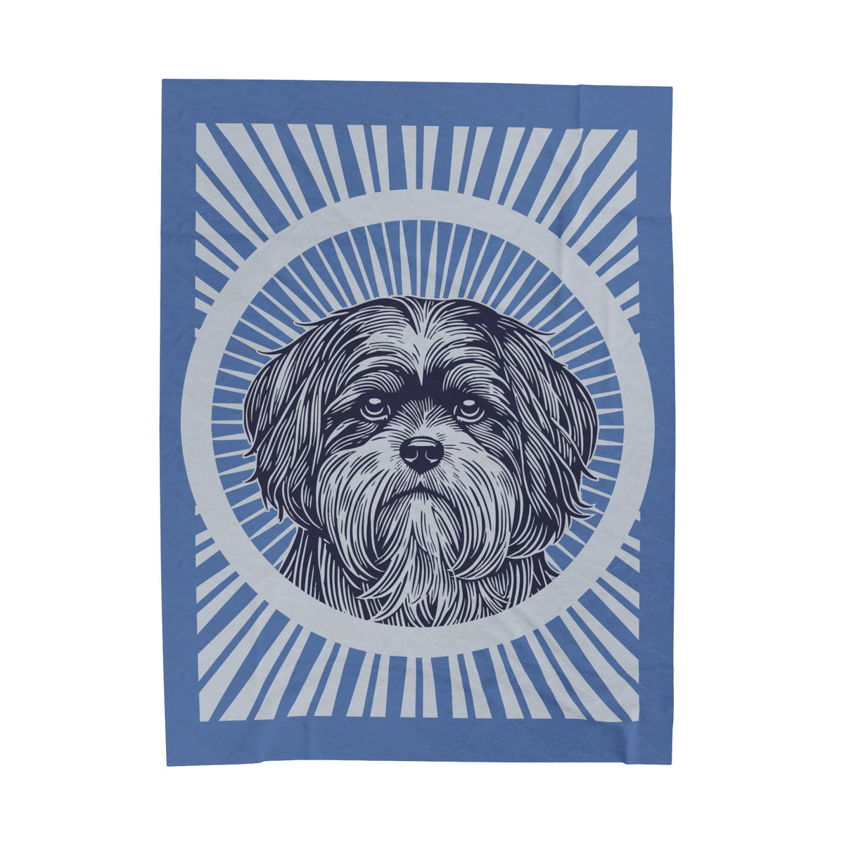 Lhasa Apso Blanket — 60" × 80"