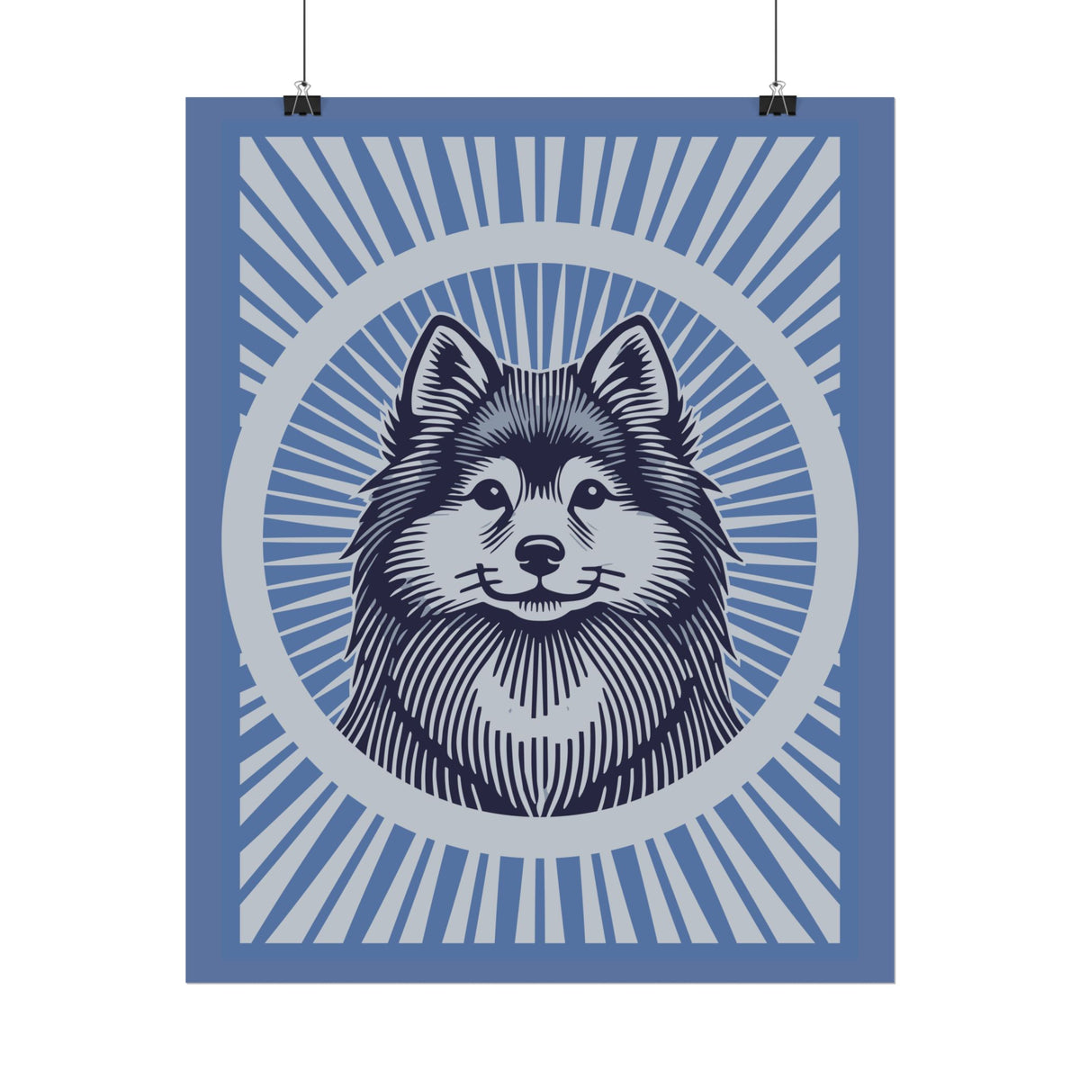 Finnish Spitz Art Print — view 5