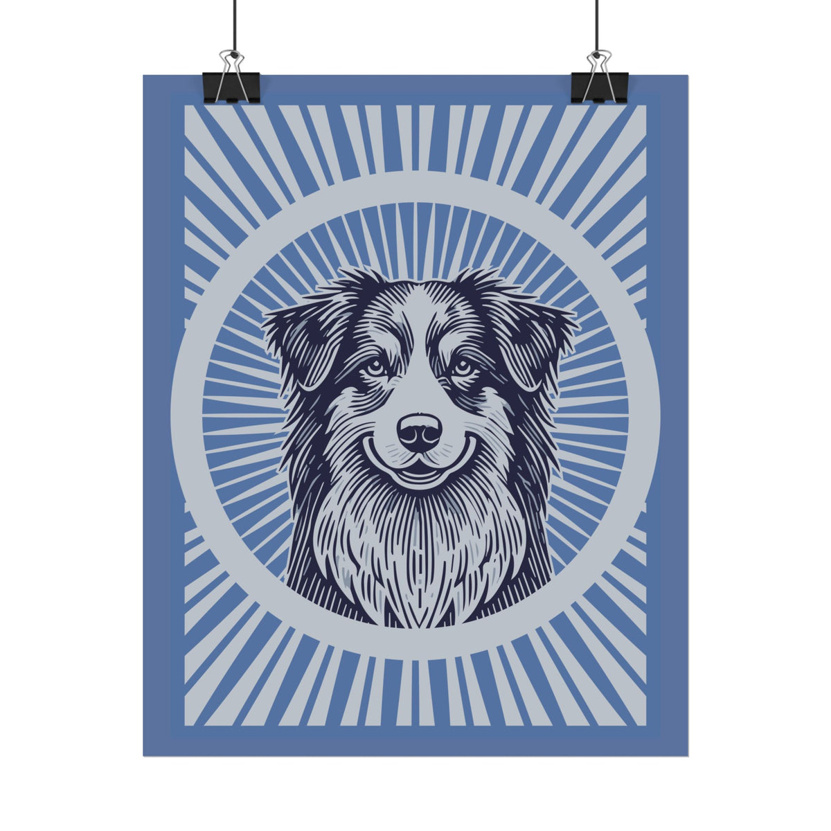 Australian Shepherd Art Print — view 2