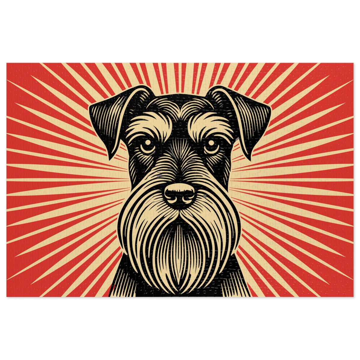Standard Schnauzer Jigsaw Puzzle — 29.25" × 19.75" (1000 pcs)