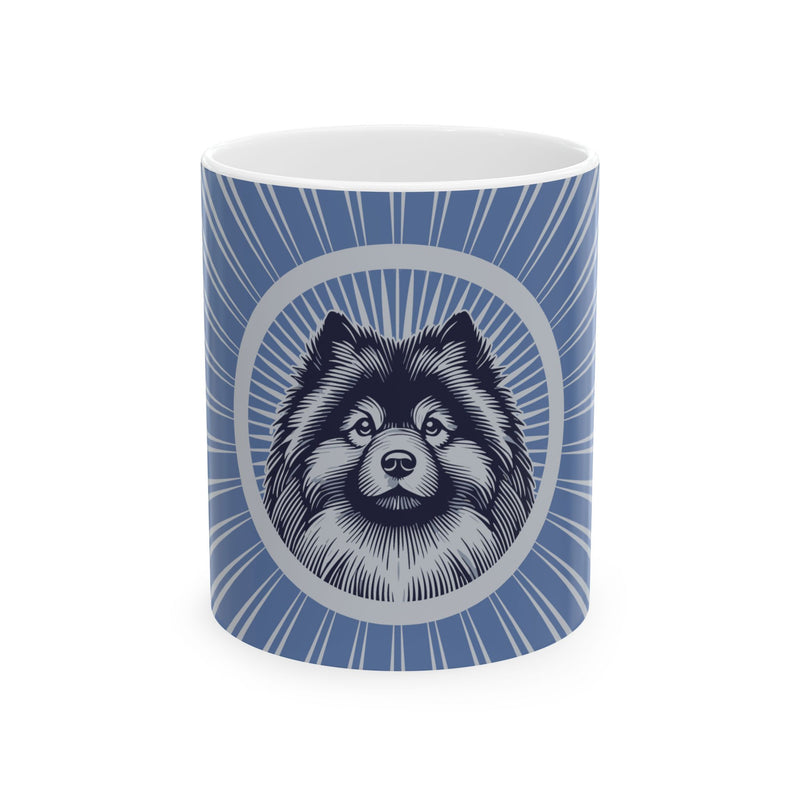 Keeshond Ceramic Mug