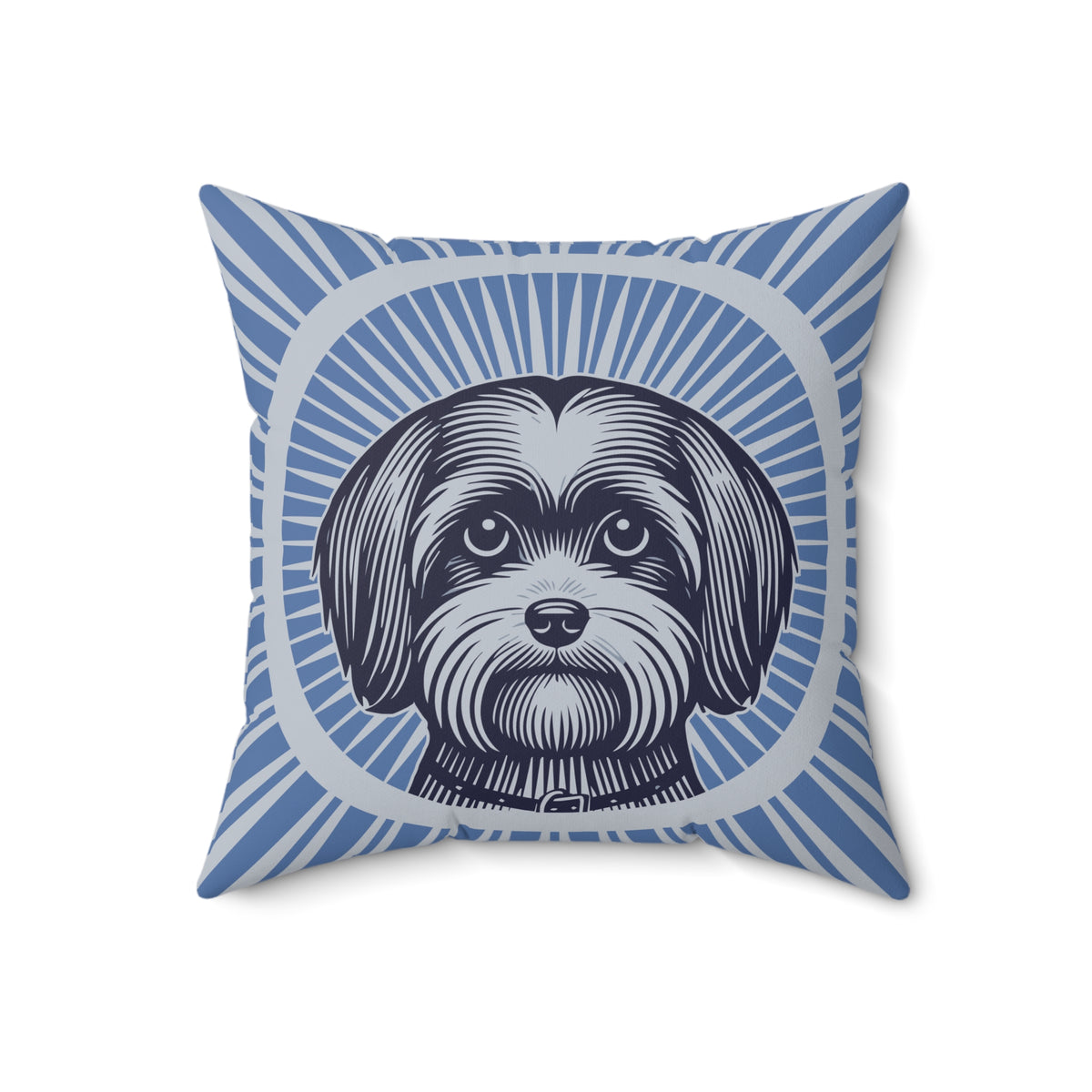 Havanese Pillow — 18" × 18"