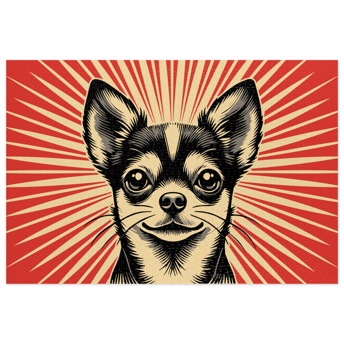 Chihuahua Jigsaw Puzzle — 29.25" × 19.75" (1000 pcs)