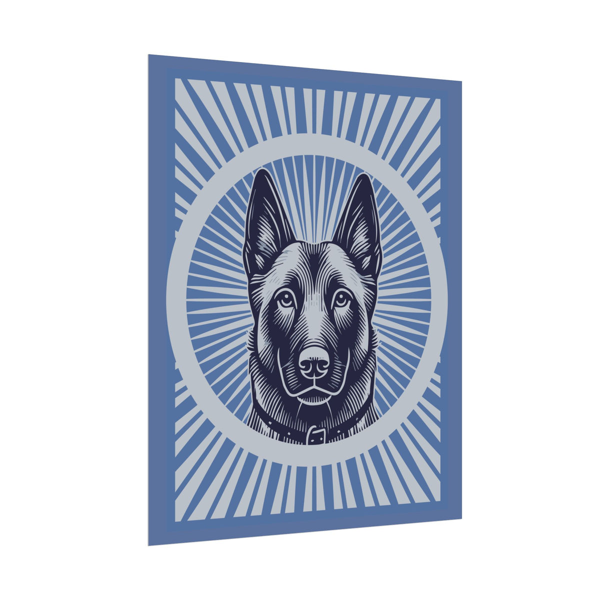 Belgian Malinois Art Print — view 6