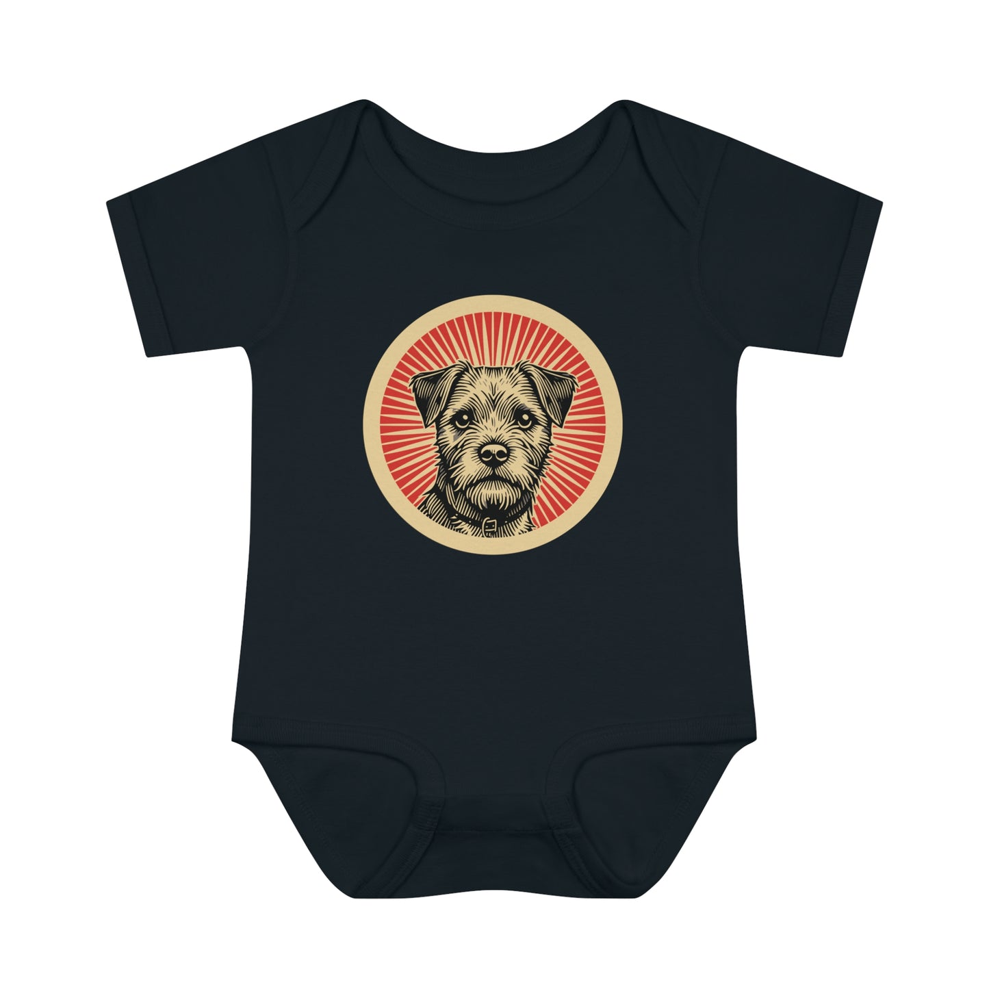 Border Terrier Onesie for Infants