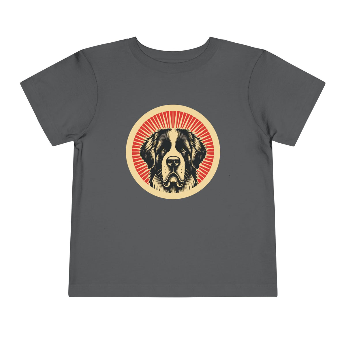 Saint Bernard Toddler Tee — Asphalt