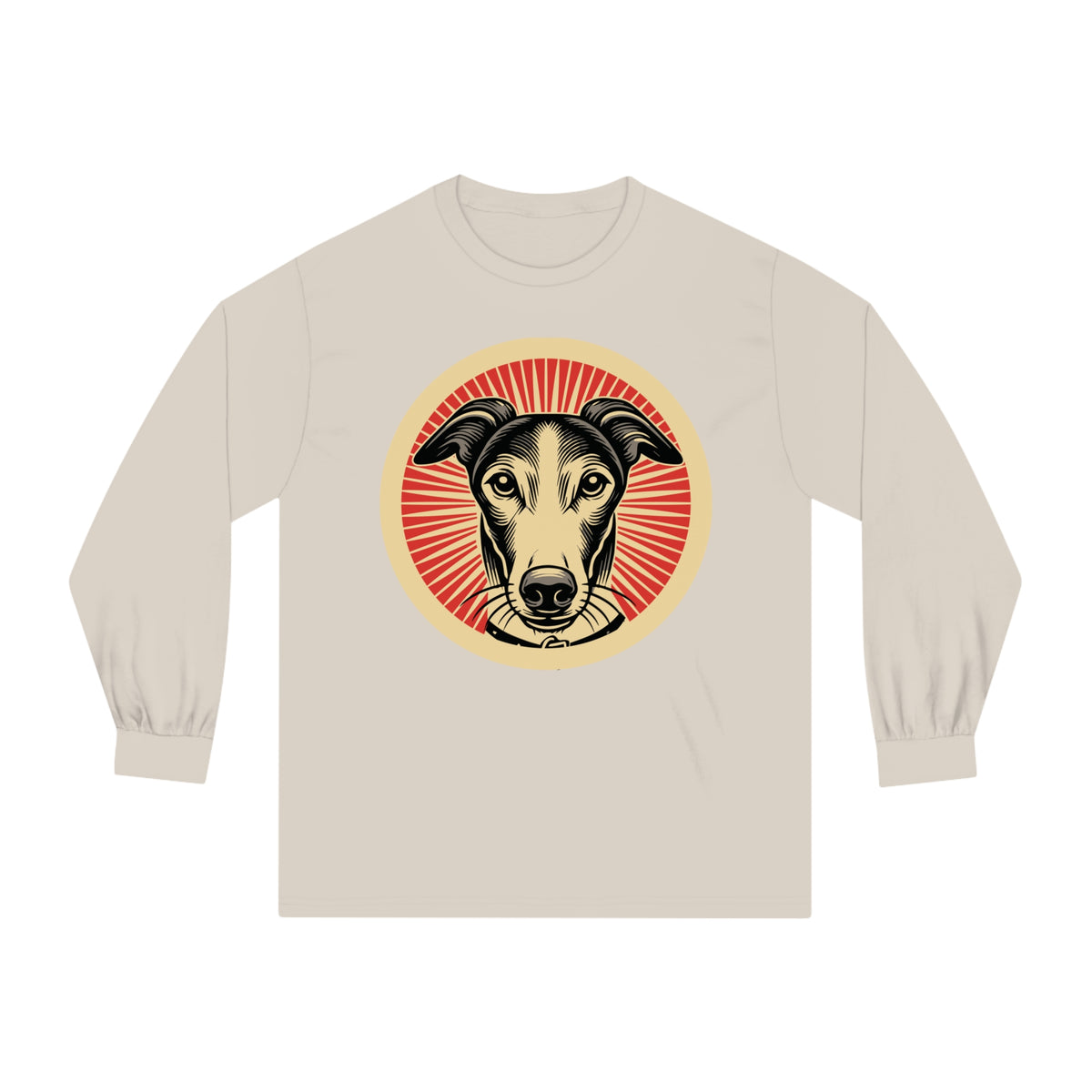 Greyhound Long Sleeve Tee — Sand