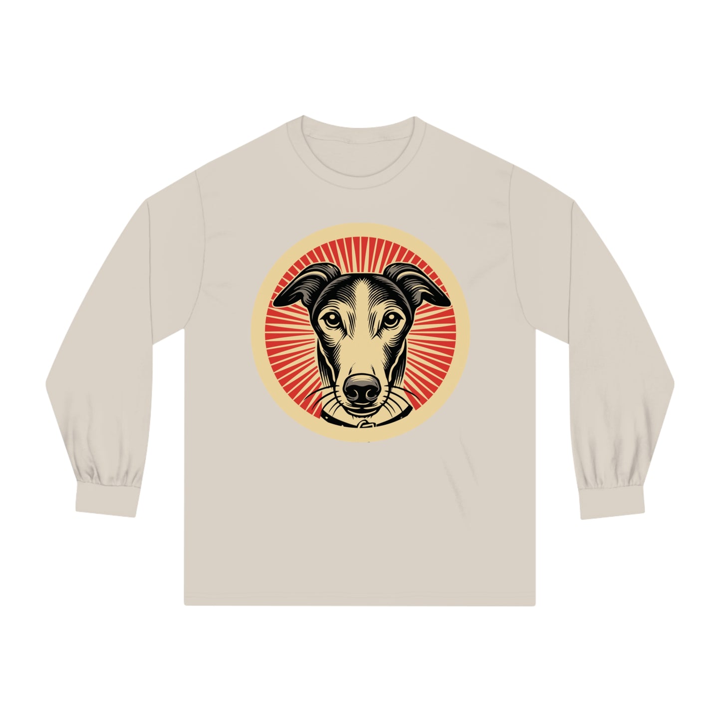 Greyhound Long Sleeve Tee for Adults
