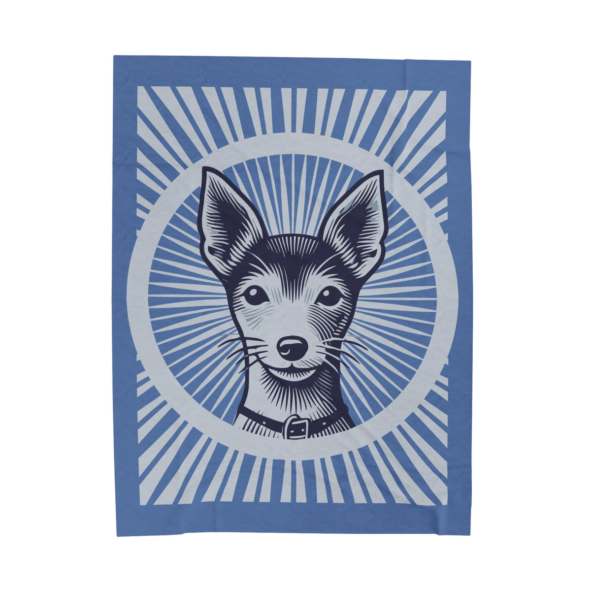 Toy Fox Terrier Blanket — 60" × 80"