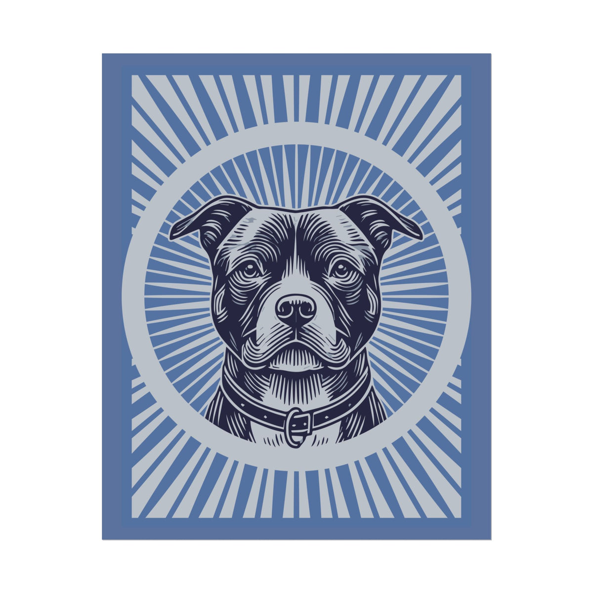 American Staffordshire Terrier Art Print