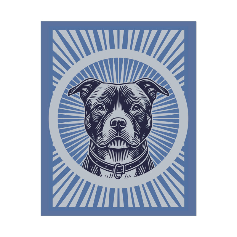 American Staffordshire Terrier Art Print