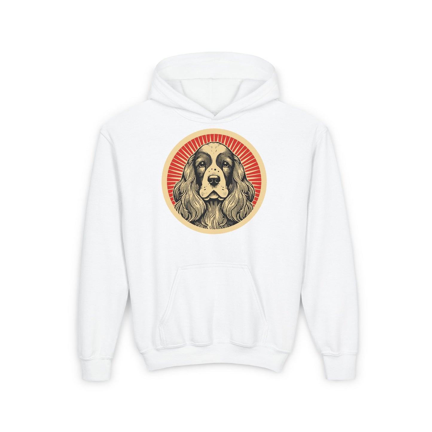 English Cocker Spaniel Heavy Hoodie for Kids