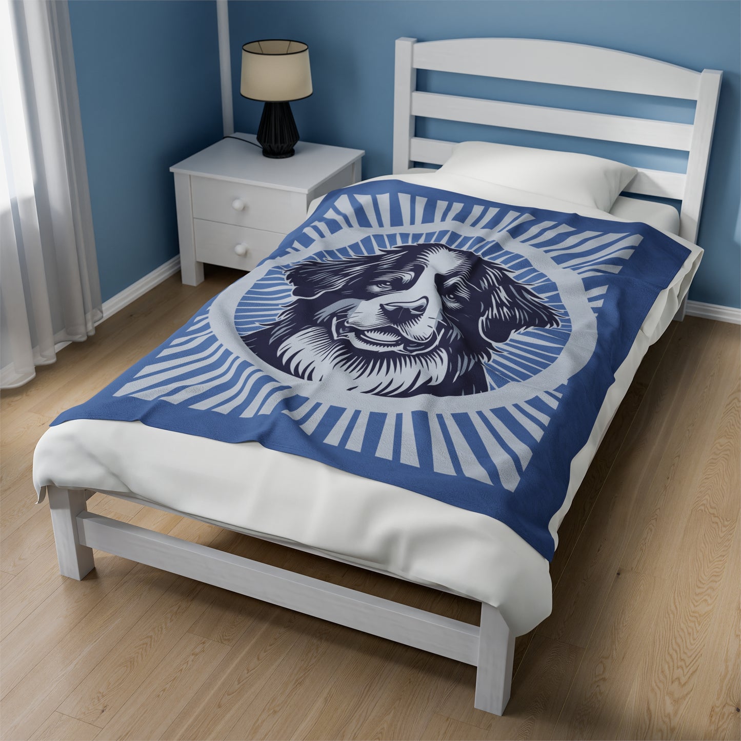 Bernese Mountain Dog Blanket