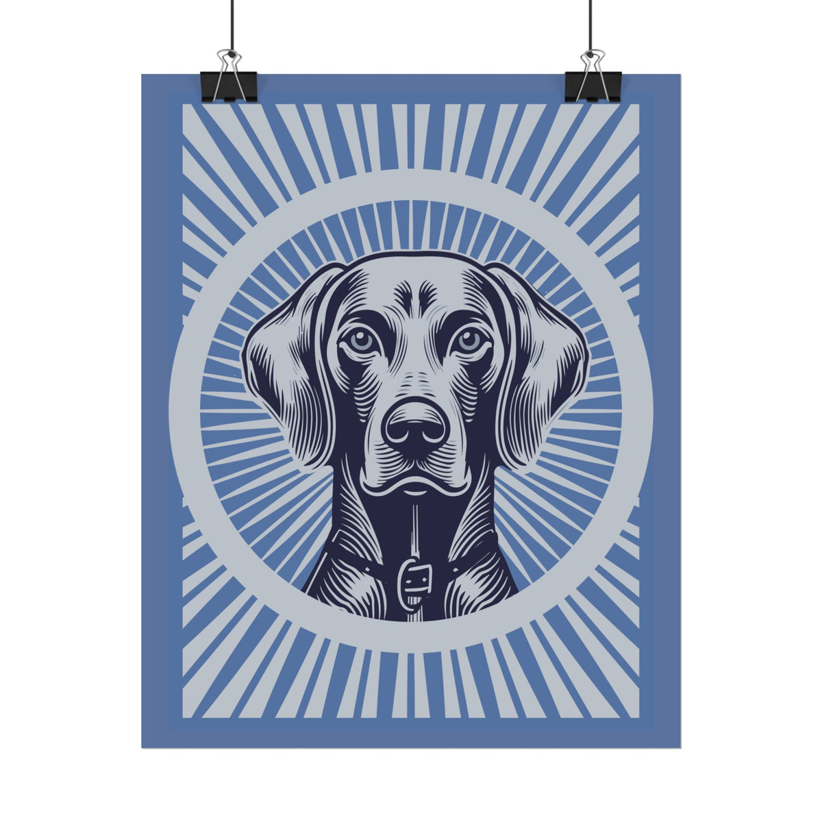 Weimaraner Art Print — view 2