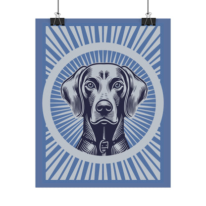 Weimaraner Art Print