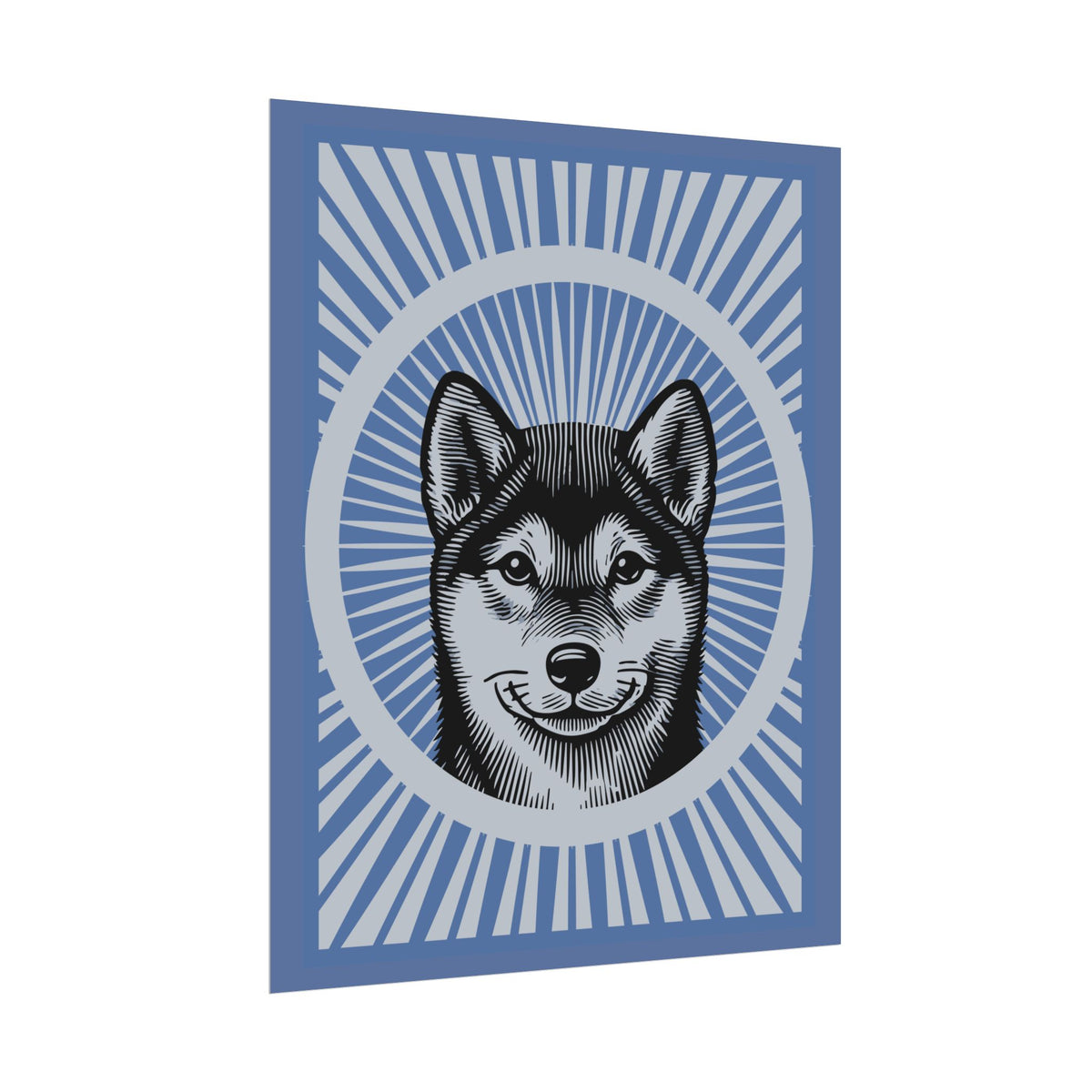 Shiba Inu Art Print — view 3