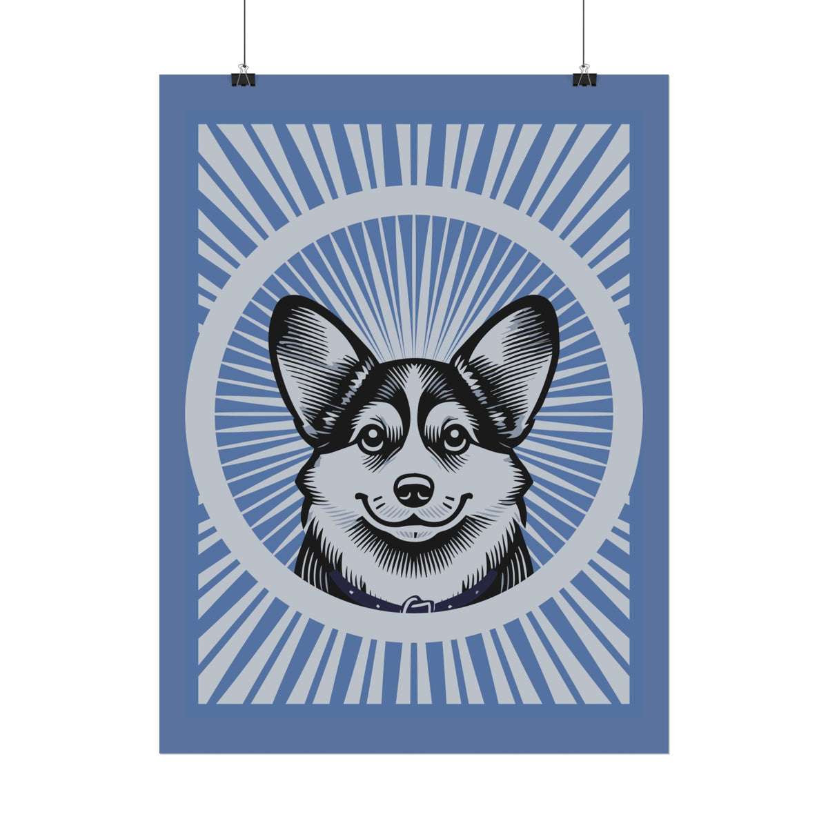 Pembroke Welsh Corgi Art Print — view 8