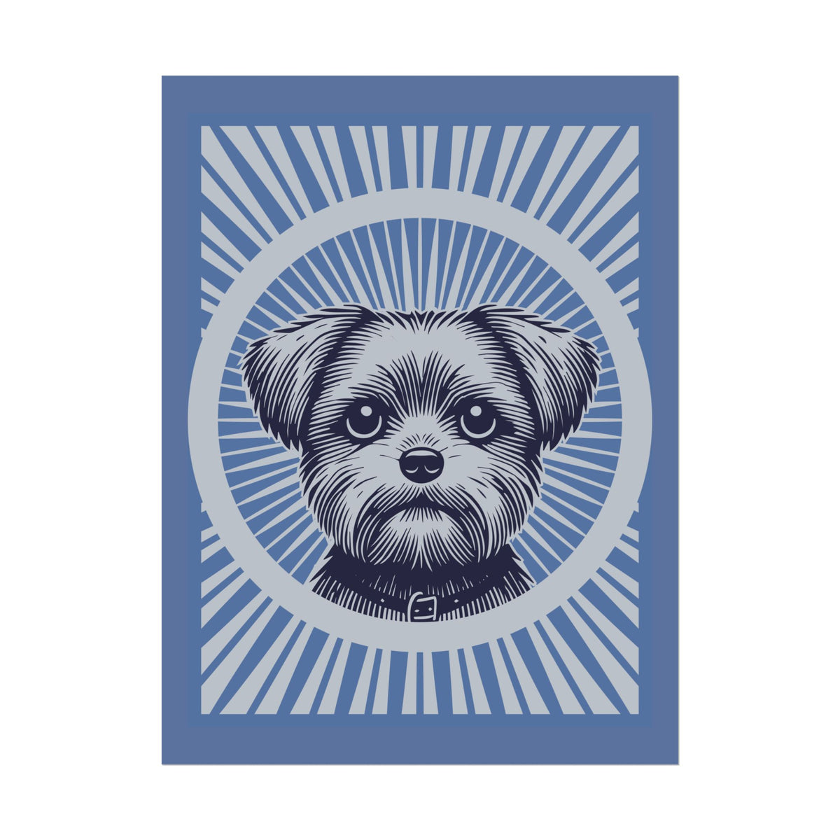 Shorkie Art Print — 24" x 32" (Vertical)