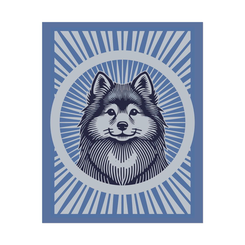 Finnish Spitz Art Print