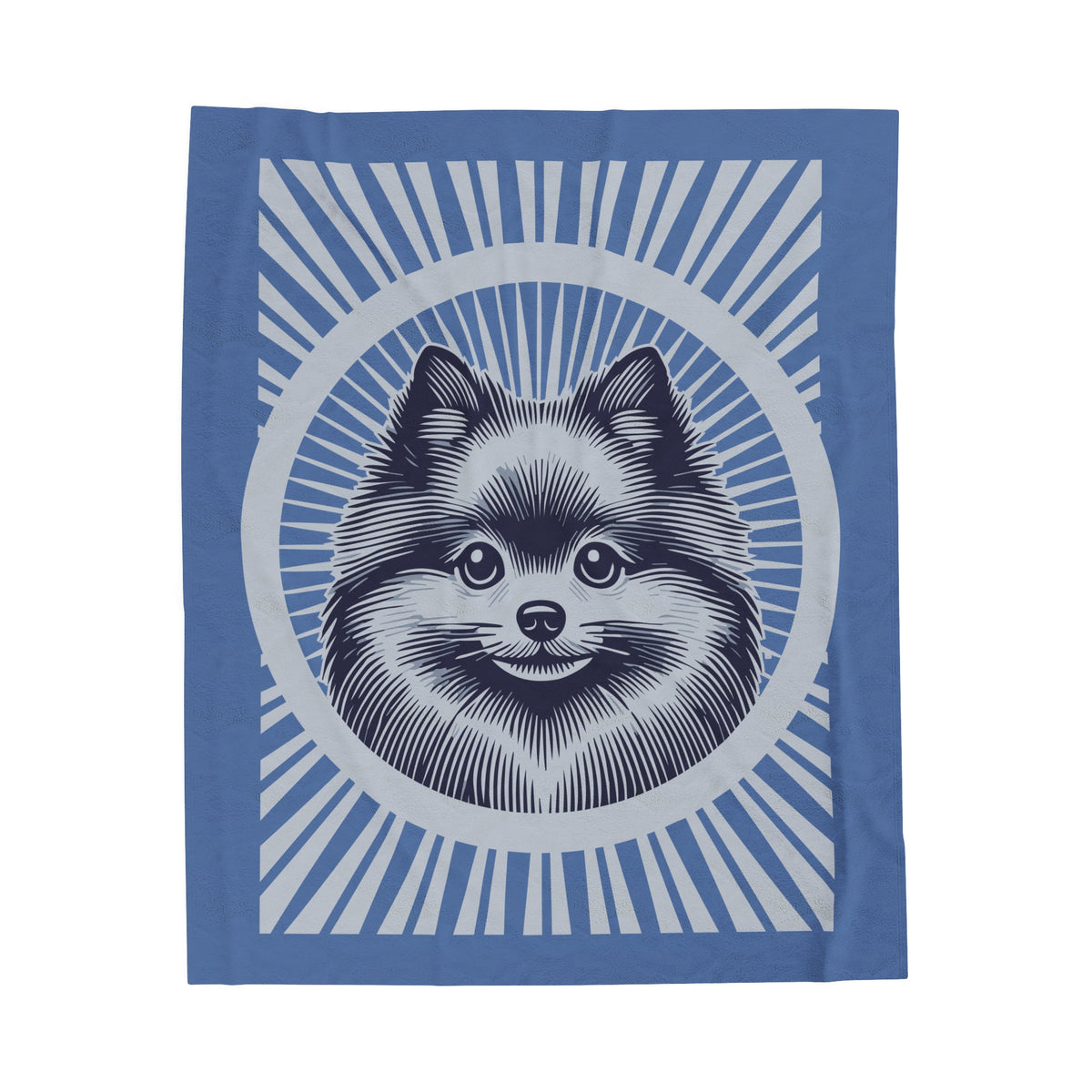 Pomeranian Blanket — 50" × 60"